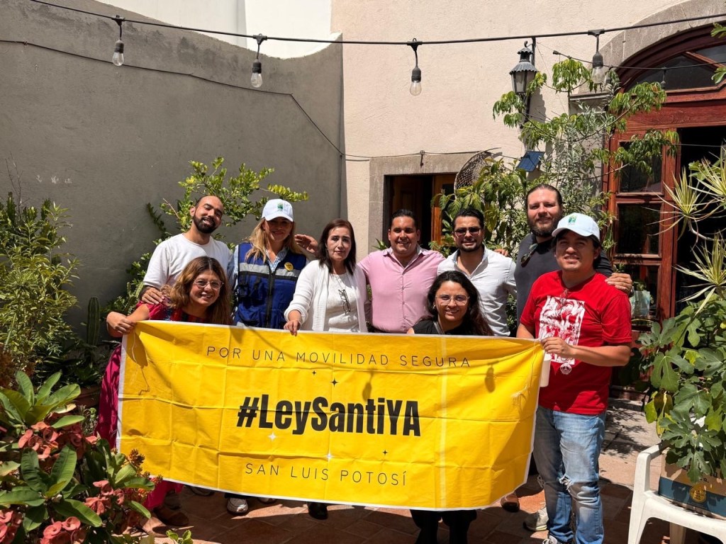 Organizaciones civiles y colectivos presentan los resultados del Conteo Ciclista de San Luis&nbsp;Potosí